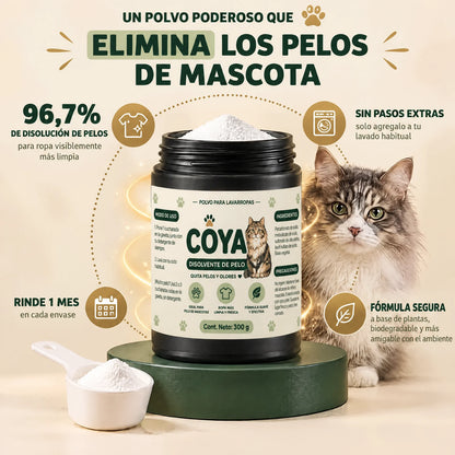 Disolvente de Pelo COYA 6 en 1: el pelo se va con el lavado